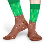 Grass Pixel Sock